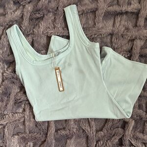 SKIMS cotton ribbed onesie NWT size Large